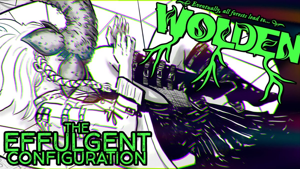 Cover art for The Effulgent Configuration [session with the designer]