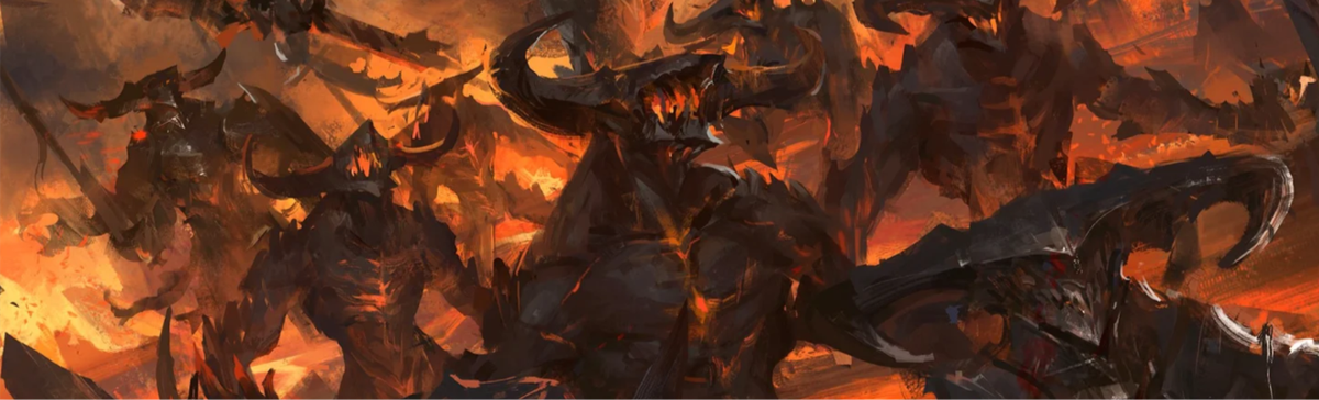Cover art for D4: Daggerheart's Deadly Demonic Descent