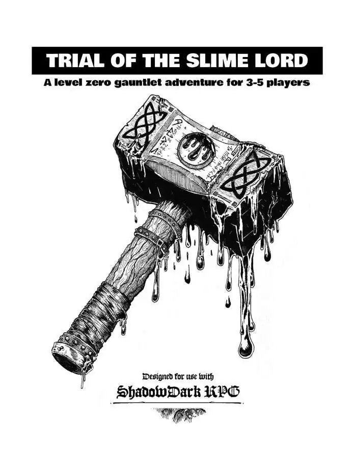 Cover art for Trial Of The Slime Lord (German)