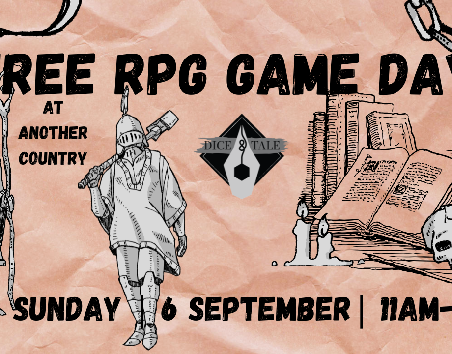 Dice and Tale: September Game Day cover art