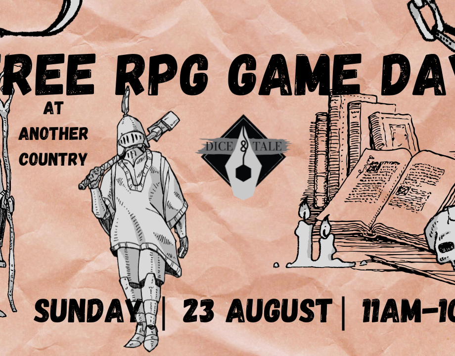 Dice and Tale: August Game Day cover art