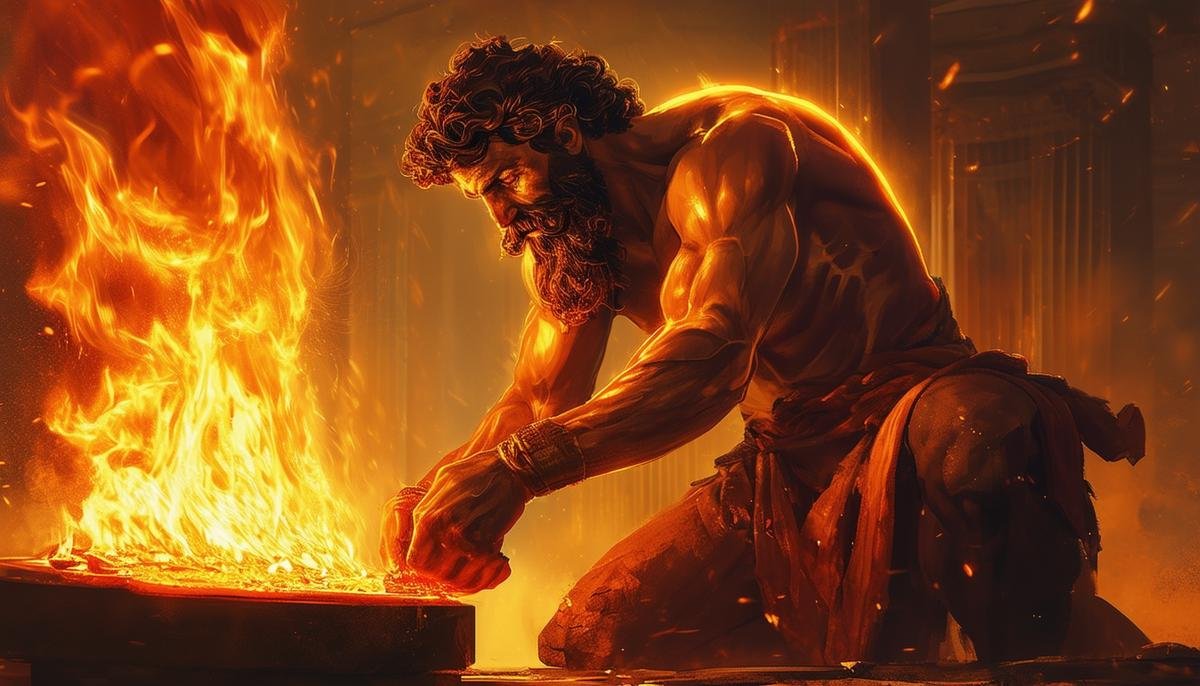Cover art for Forge of the Gods