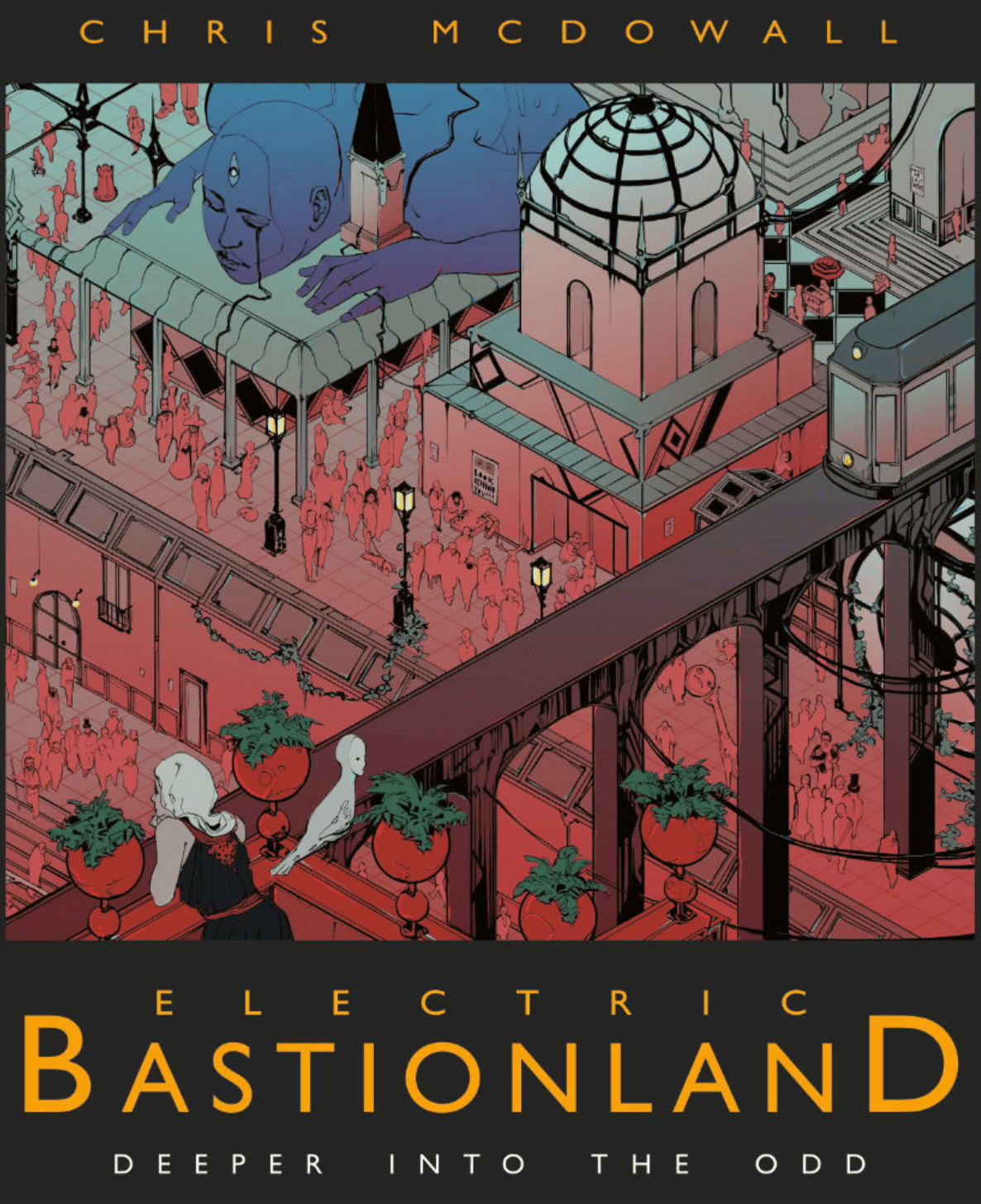 Cover art for Electric Bastionland
